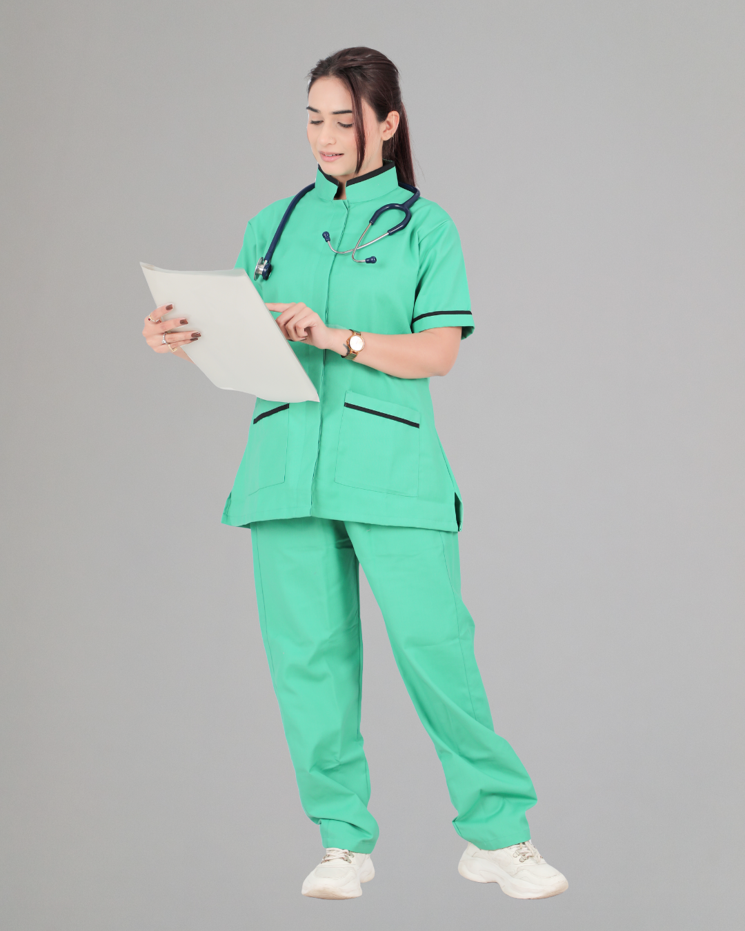 ProCare Green Scrub Set