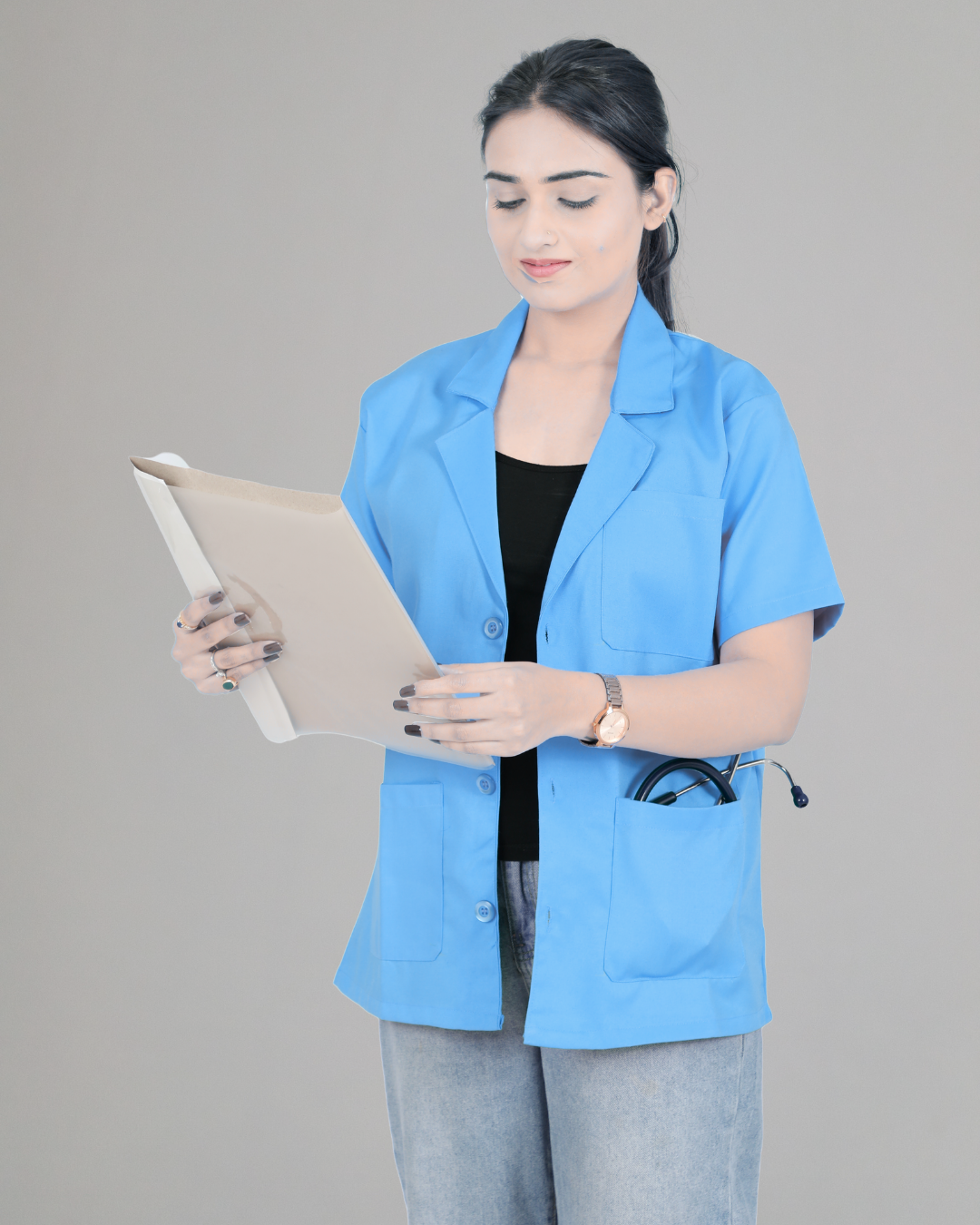 HealthLine Pink Professional Coat